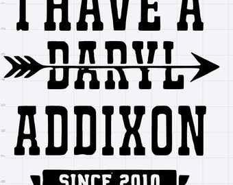 Walking Dead Daryl Dixon SVG EPS DXF Studio3 Studio 3 Design