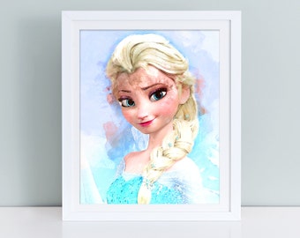 Unique Frozen Wall Art Related Items 