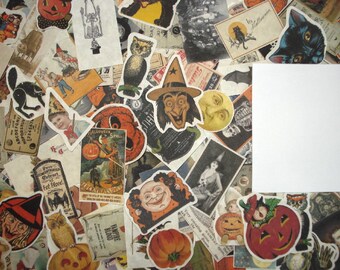 25 Vintage Halloween Ephemera Pieces