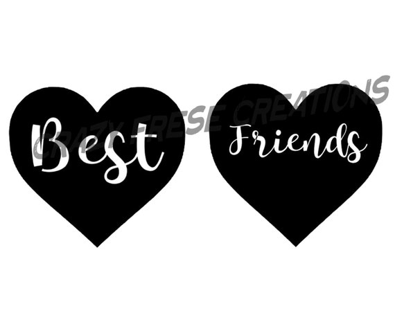 Free Free 171 Best Friends Svg Heart SVG PNG EPS DXF File