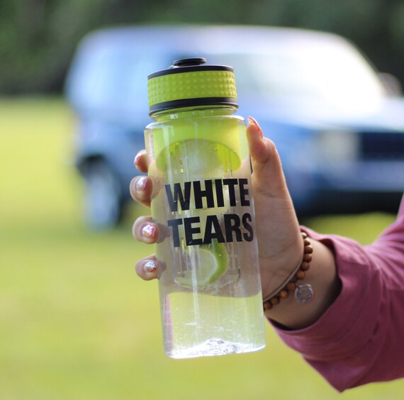 White Tears BPA Free 30oz. Infusion Water Bottle by