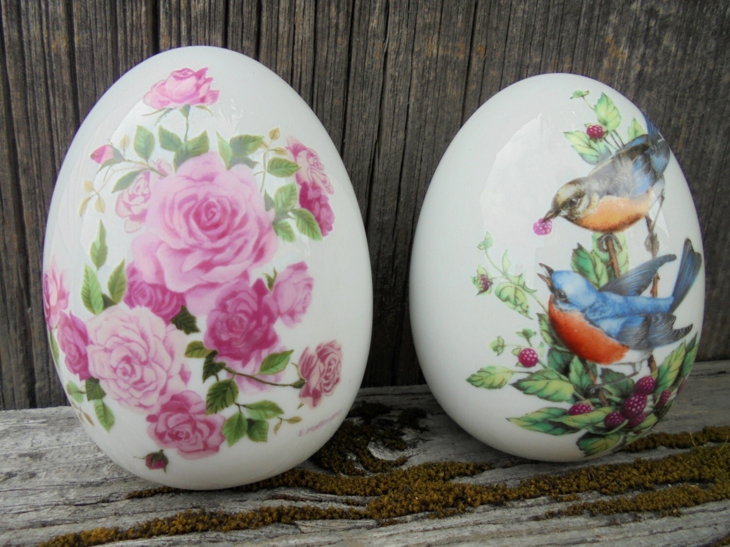 Collectible Avon Egg Summer Avon Eggs Cottage Decor