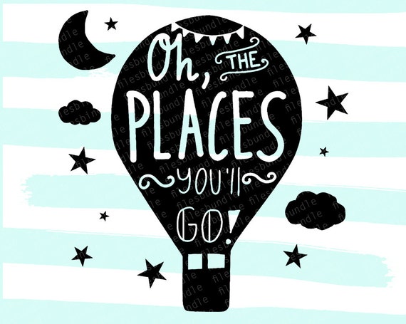 Download Oh the places you'll go baby seuss SVG DFX by FilesBundle