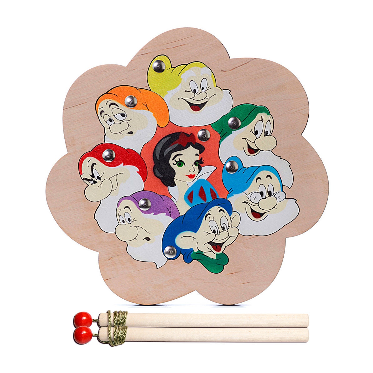 Snow White and the seven Dwarfs Wooden Puzzle Puzzle Toy