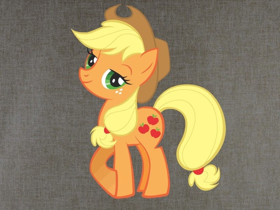 Download My little pony apple jack pony jackie Svg by EnjoyTheCartoons