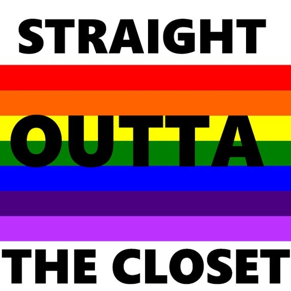 straight outta the closet shirt