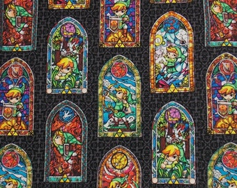 Zelda Fabric BTY BTHY Link Fabric Gaming Fabric Cotton Fabric Craft Fabric Apparel Fabric Quilting Fabric By The Yard Fabric