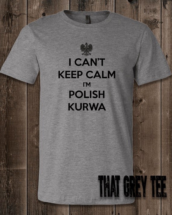 Cant Keep Calm Im Polish Kurwa Premium Deep Heather 0618