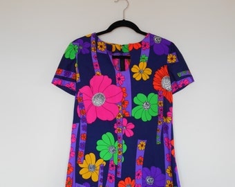 Vintage 60's Floral Top