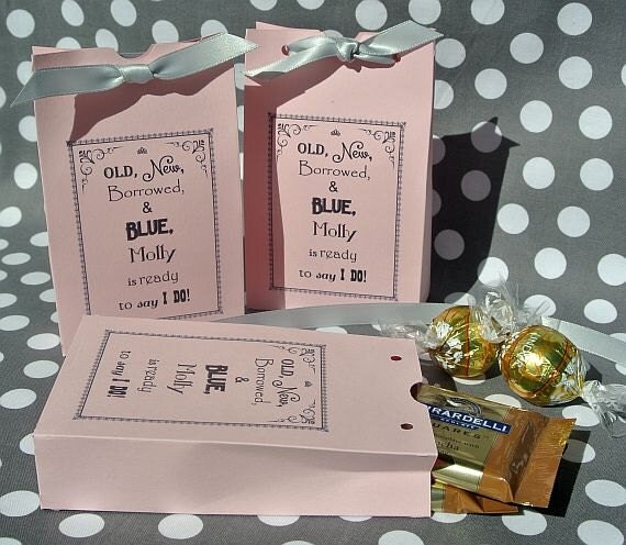 Bridal Shower - Shower Favors - Personalized Shower Favors - Favor Box Il_570xn