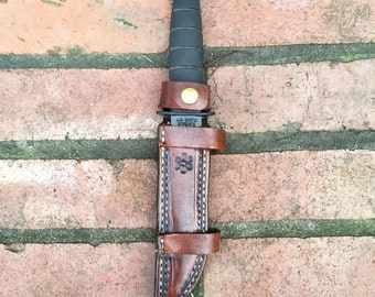 Scout Style Mini-Kabar Knife Sheath