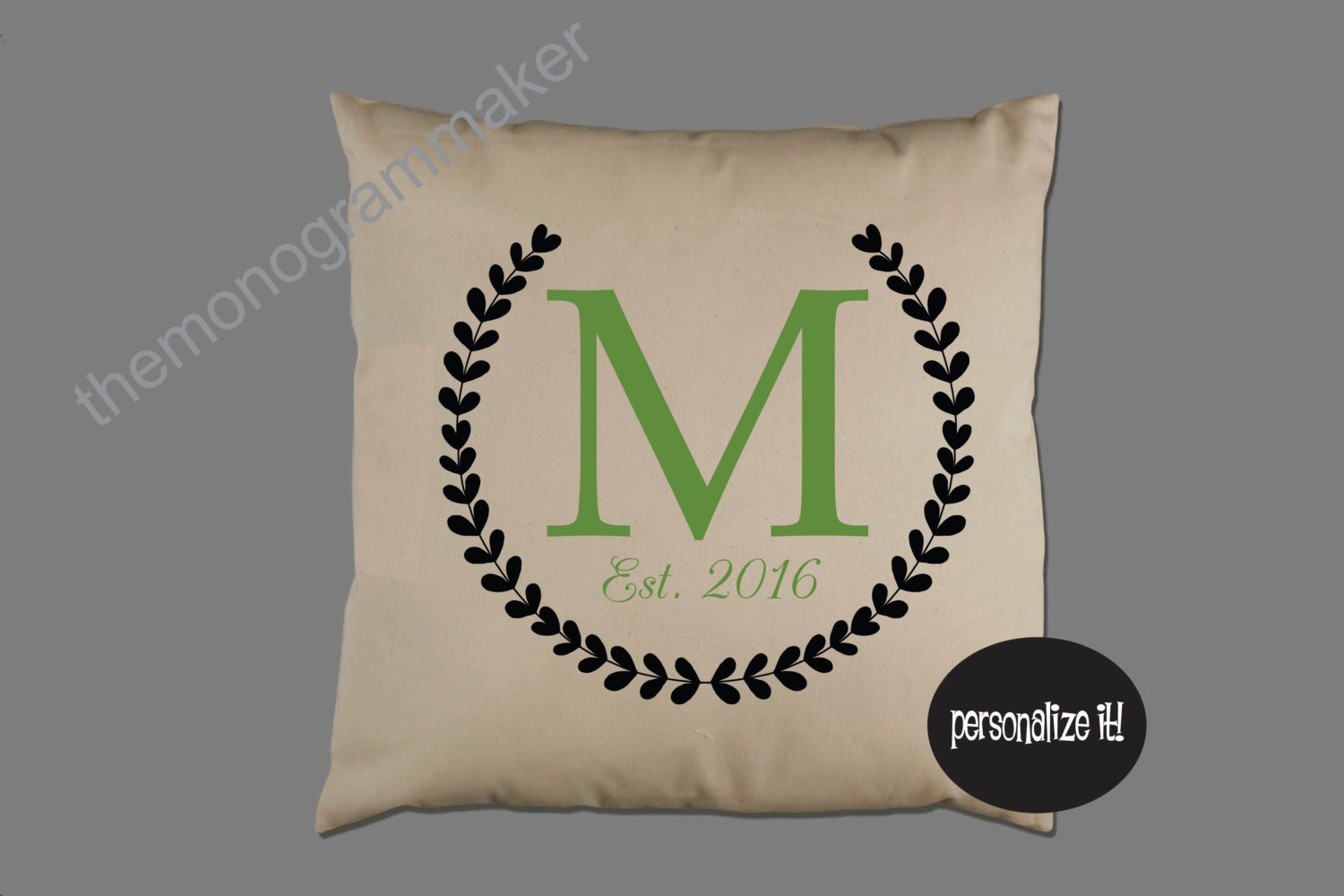 Personalized Wedding Gift Pillow Cover Pillow Case