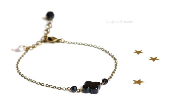Delicate minimalist black boho bracelet,Delicate bracelet,Minimalist bracelet,Delicate black bracelet,Black boho bracelet,Black boho jewel