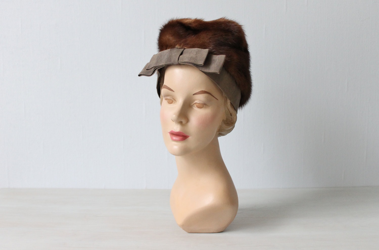 1940's Vintage Mink Hat