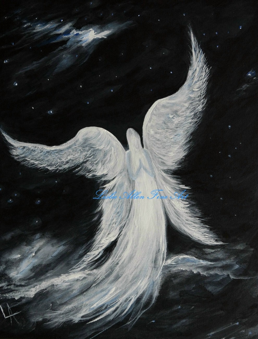 Белый ангел живопись