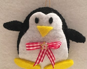 Christmas Penguin ornament