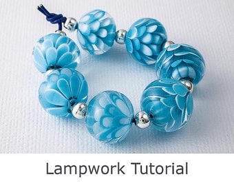 Lampwork Tutorial - Dahlia Beads