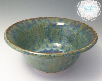 Ceramic Serving Bowl, Pottery Serving Bowl, Ceramic Fruit Bowl, Ceramic Bowl