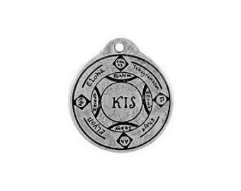 divine powers pendant good luck circle of solomon talisman