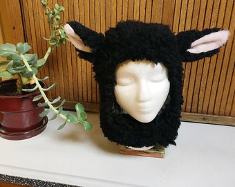 Black Sheep Hat, Adult Costume, Sheep Costume