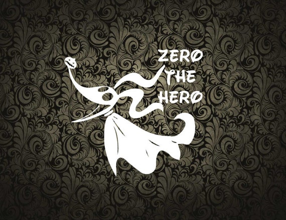 Download Zero The Hero Nightmare before Christmas Inspired Paper Cut