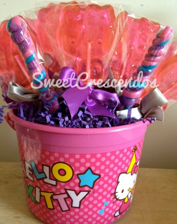 Cutsie HELLO KITTY Lollipops Hard Candy by SweetCrescendos on Etsy