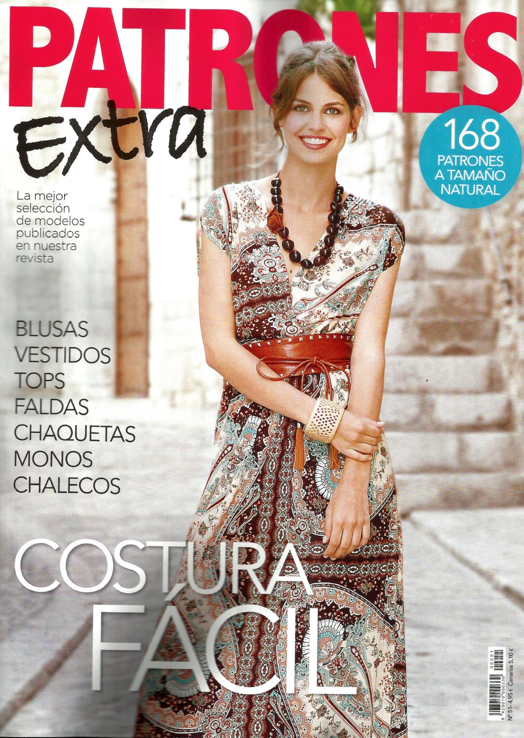 PATRONES magazine 51 EXTRA easy sewing. from patronescostura on Etsy