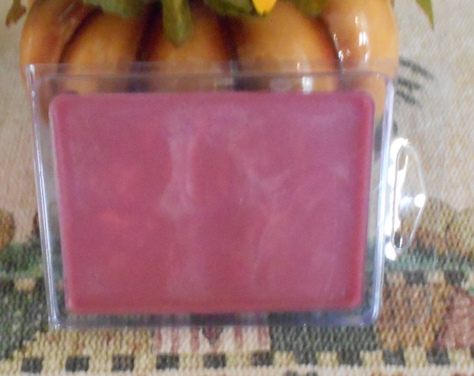 Apple Cinnamon Scented Break Away Melts in Clam Shell, Soy, to use with Candle Melt Warmers