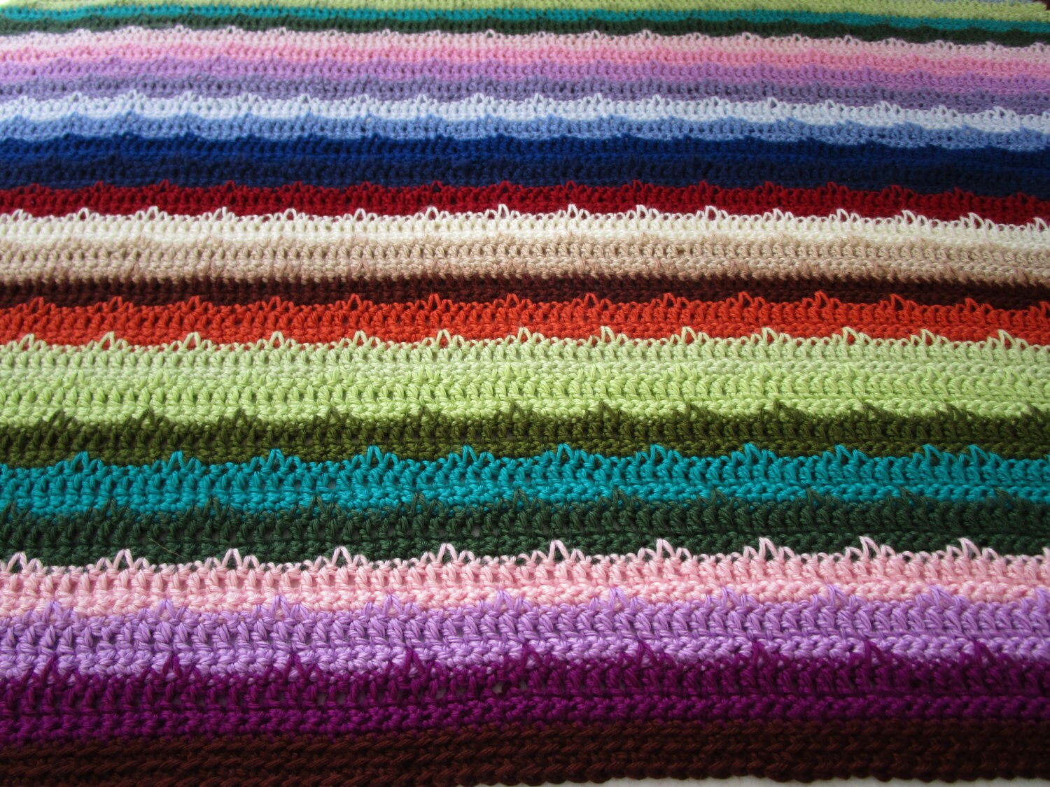 Easy Crochet Blanket Pattern Spike Stitch Crochet Afghan