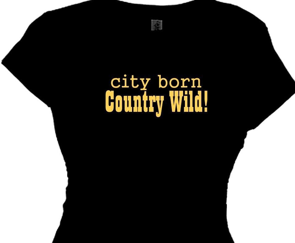 Country Gal T Shirt Womens Fun Clothing Girls Country Style