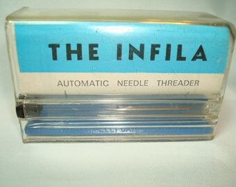 1950s INFILA Automatic Needle Threader Made in Italy .