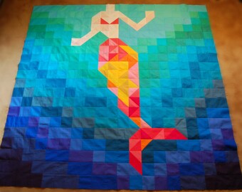 The "Be a Mermaid" Quilt Pattern