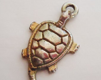 Japanese Turtle Traditional Lucky Money Charm.70s.Little