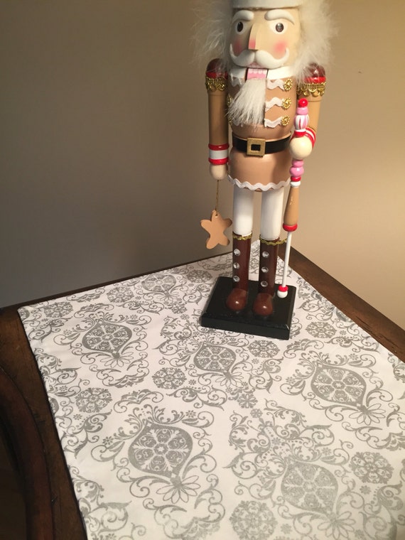 christmas table runner silver table runner elegant christmas table runner silver table runner elegant