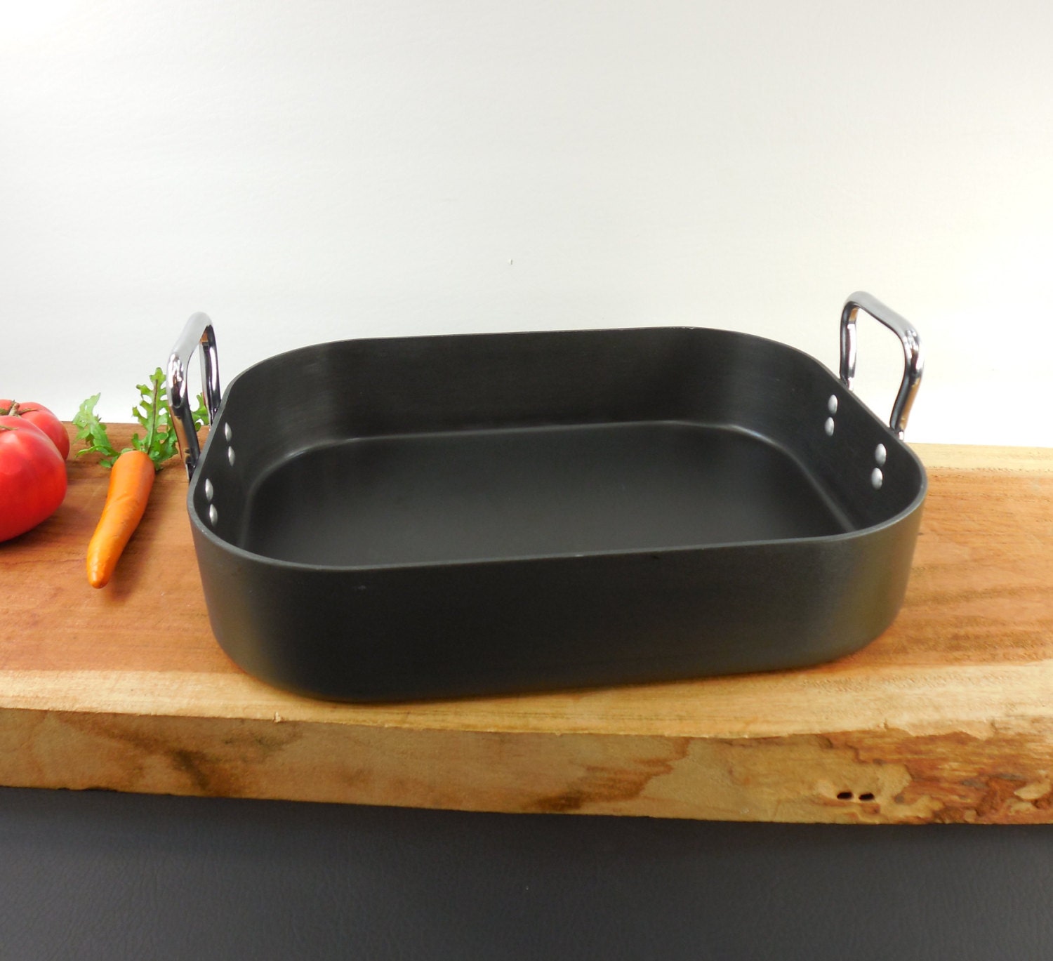 Large Commercial Cookware Toledo Lg. Open Roaster Pan 11 x