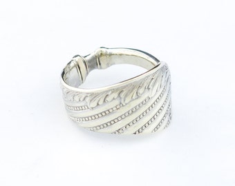 Silver Spoon Ring Handcrafted Your Custom Size!