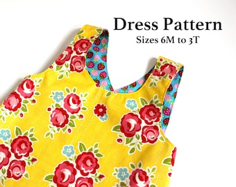Baby Dress Pattern - Dress Pattern - PDF