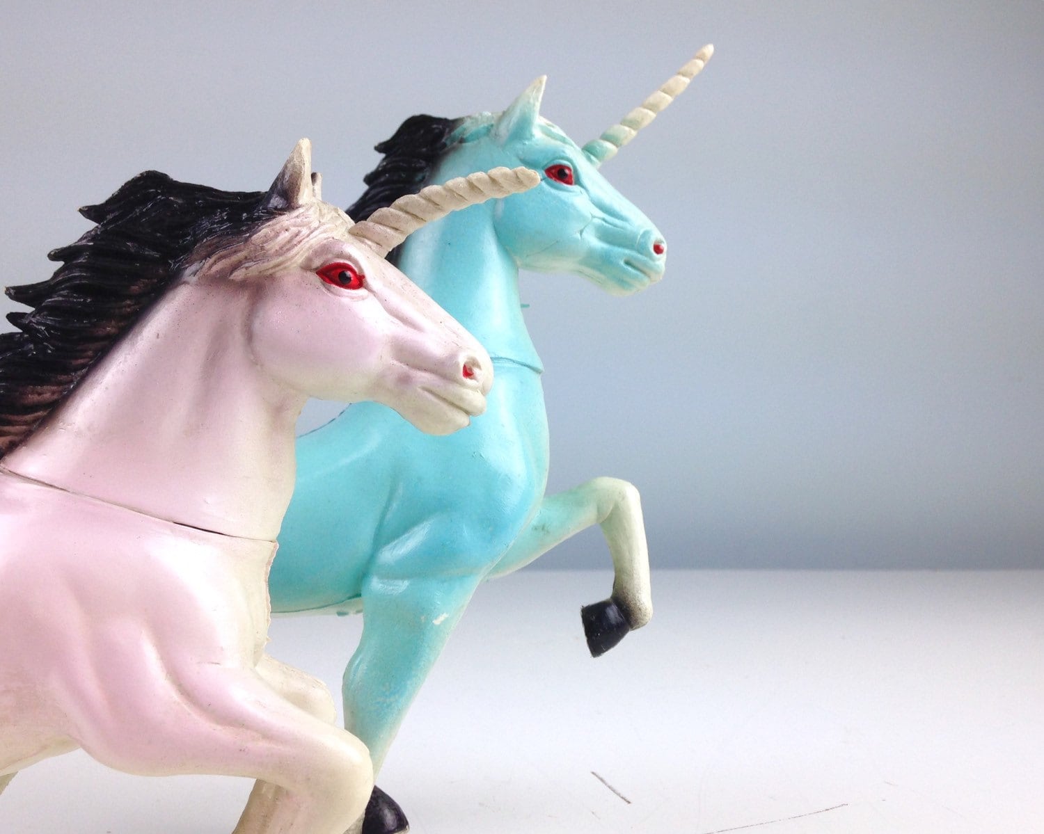 plastic unicorn figures