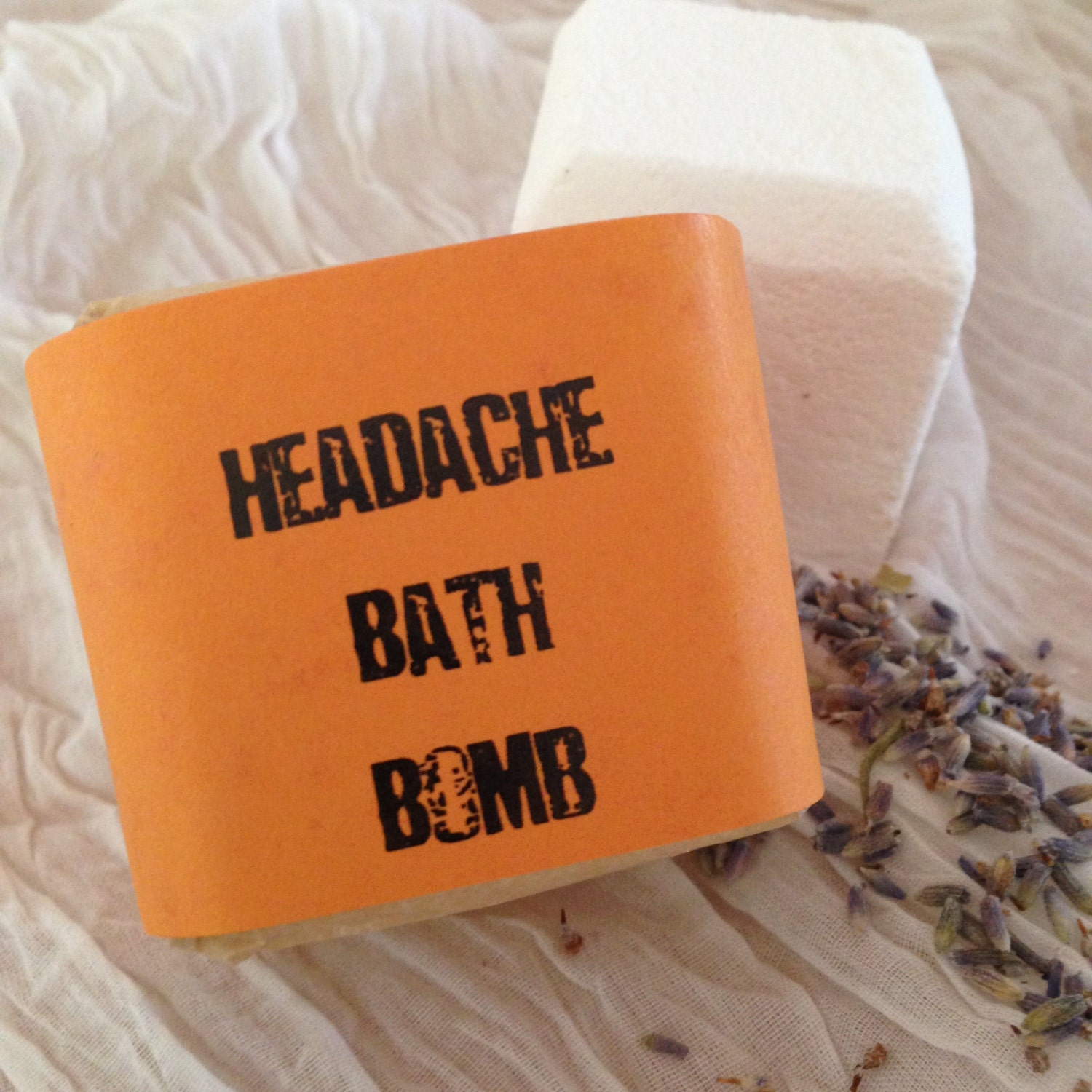 Headache Relief Bath Bomb Aromatherapy Spa Treatment