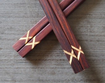 Wooden Chopstick Unique Design High Quality Handmade Eco Friendly