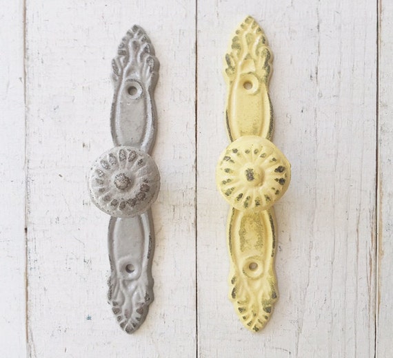 Pulls Rustic French Cottage Style Cast Iron