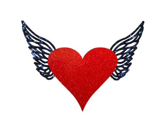 Free Free Heart Wings Svg 9 SVG PNG EPS DXF File