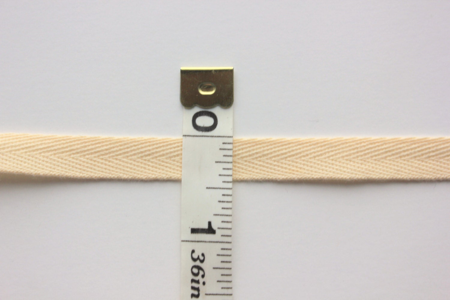 3/8" Polyester Twill Tape Ivory 5 yards from CreativeTrims on Etsy