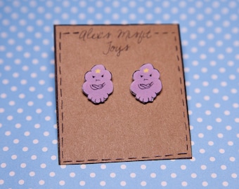 Adventure Time Lumpy Space Princess Inspired Earrings