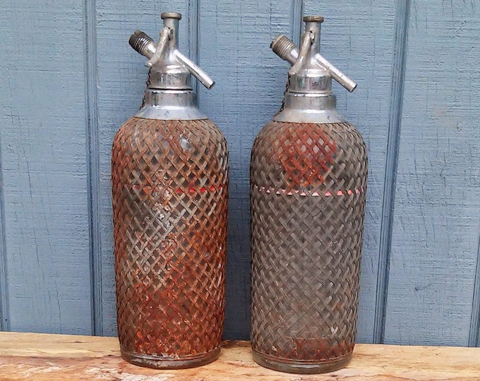 Vintage Seltzer Bottles - Sparkletts Bottles