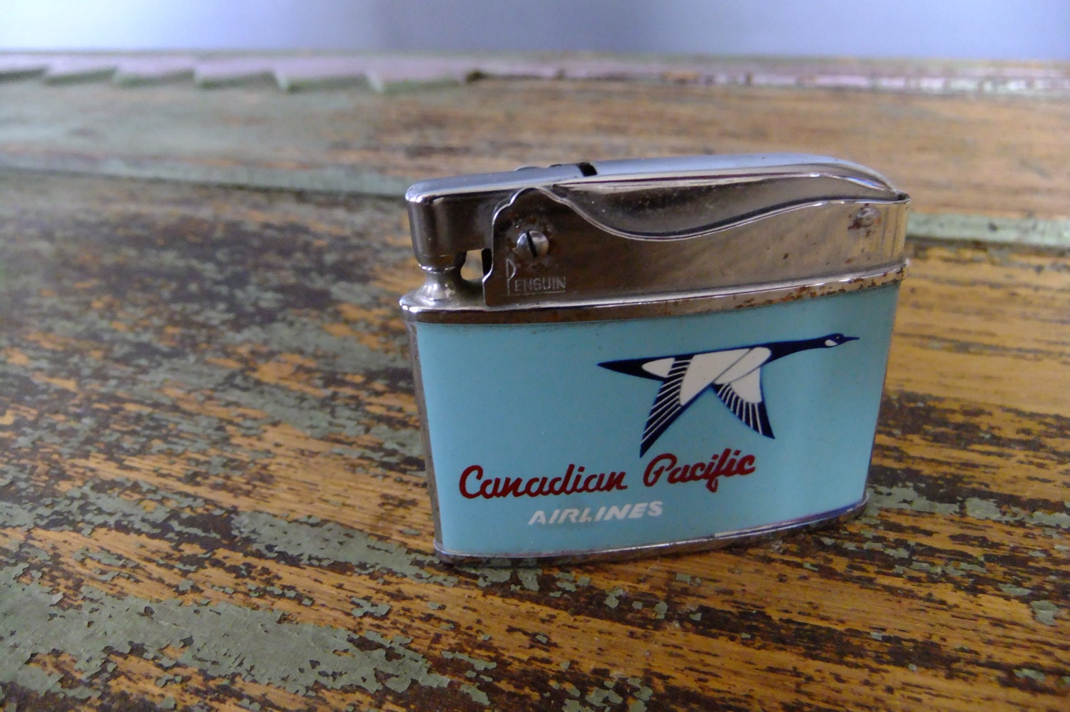 vintage lighter canadian pacific airline by vintage2049 on Etsy