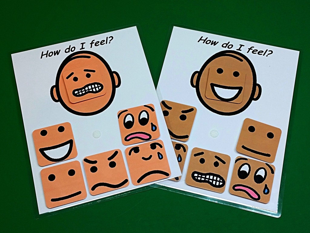 How Do I Feel Interactive Board Autism PECS and by
