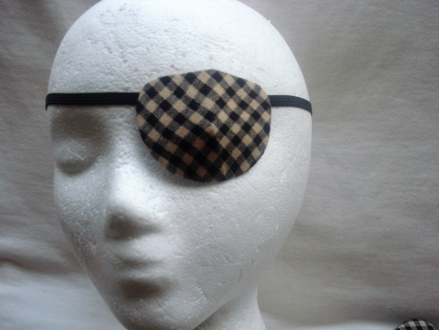 Man's handmade eye patch The Classic vision