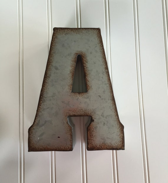 Decorative Metal Letter/ Wall Letter Sign / Signage / Rustic