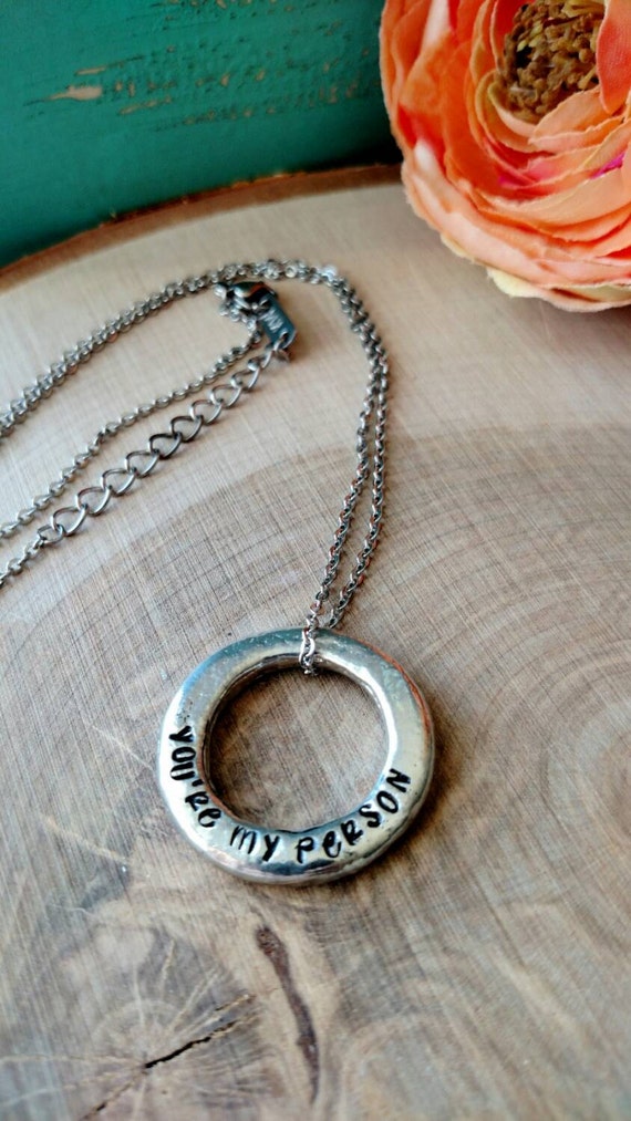 You're my person necklace best friend necklace sister